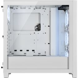 Corsair iCUE 4000D RGB AIRFLOW QL Edition - White - Product Image 1