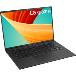 LG gram 14 - 14Z90R-K.AA78A1 - Black - Product Image 1