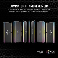 Corsair Dominator Titanium RGB - Black - Product Image 1