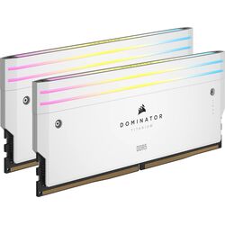 Corsair DOMINATOR TITANIUM RGB - White - Product Image 1