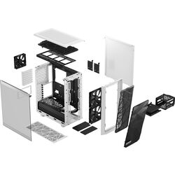 Fractal Design Meshify 2 Compact - White - Product Image 1