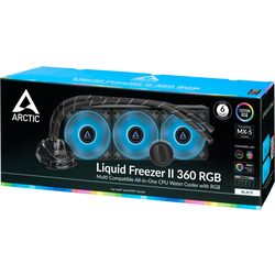 Arctic Liquid Freezer II RGB 360 (w/ Controller) - Black - Product Image 1